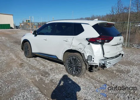 2024 Nissan Rogue Platinum Intelligent Awd из США, поврежденный, VIN JN8BT3DD3RW452036